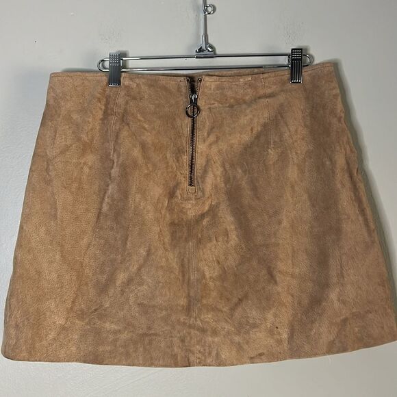 BLANK NYC 100% leather mini skirt size 29 - Picture 4 of 7